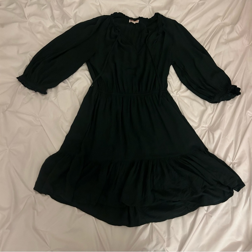 olive green knox rose dress